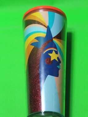Starbucks 2020 LGBT Pride Rainbow Acrylic Venti 24oz Cold Cup Tumbler No straw